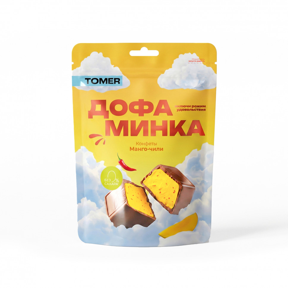  Фабрика Томер   Дофаминка Конфеты Манго-Чили, 125г  во Владимире