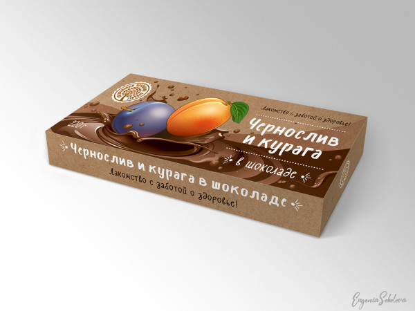 №2 Чернослив и курага в шоколаде, 220г во Владимире