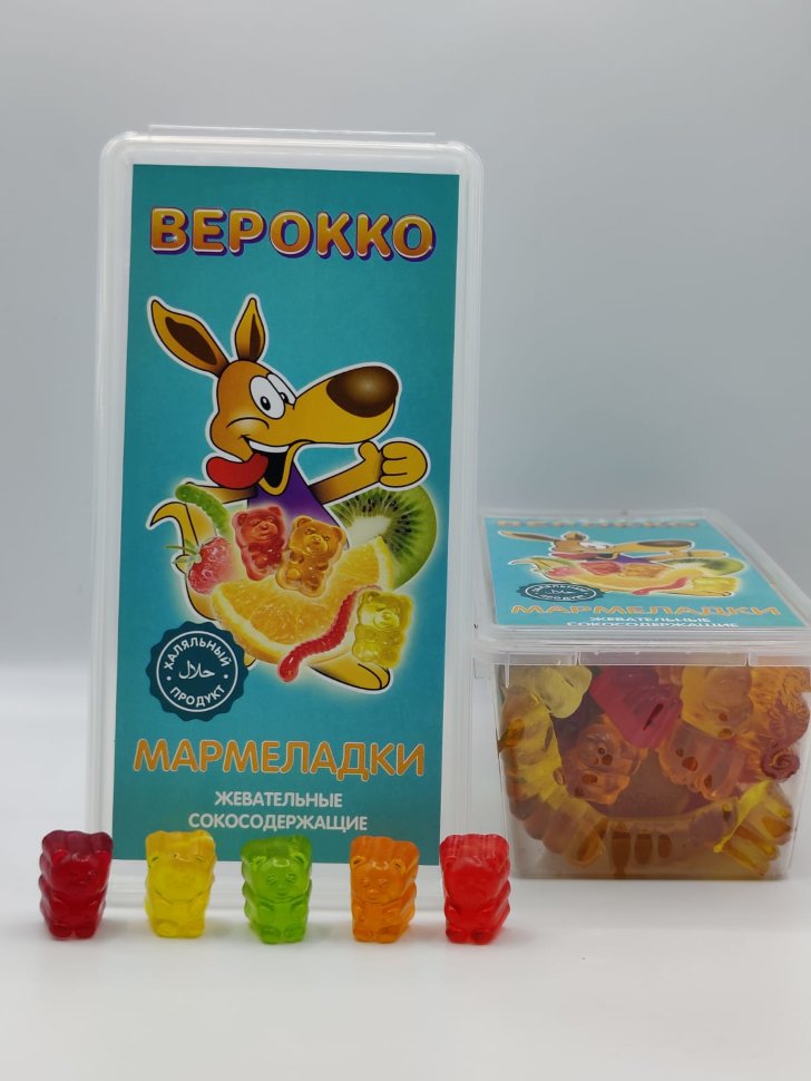  Жевательный мармелад Мишки фруктовые, 250г   во Владимире