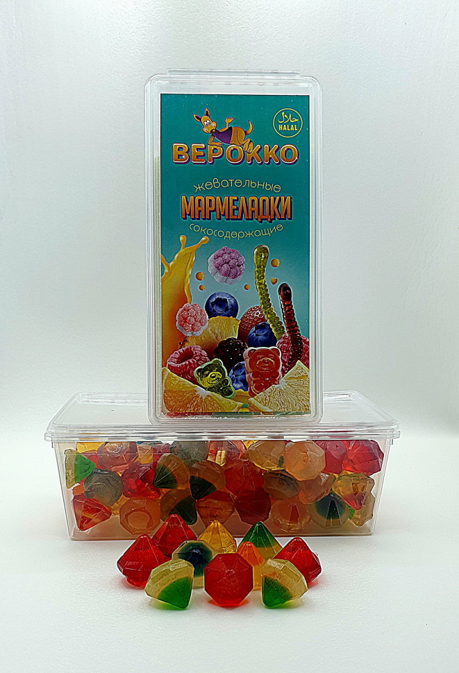  Жевательный мармелад Самоцветы, 250г      во Владимире